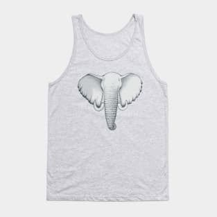 The Great White Elephant Tank Top